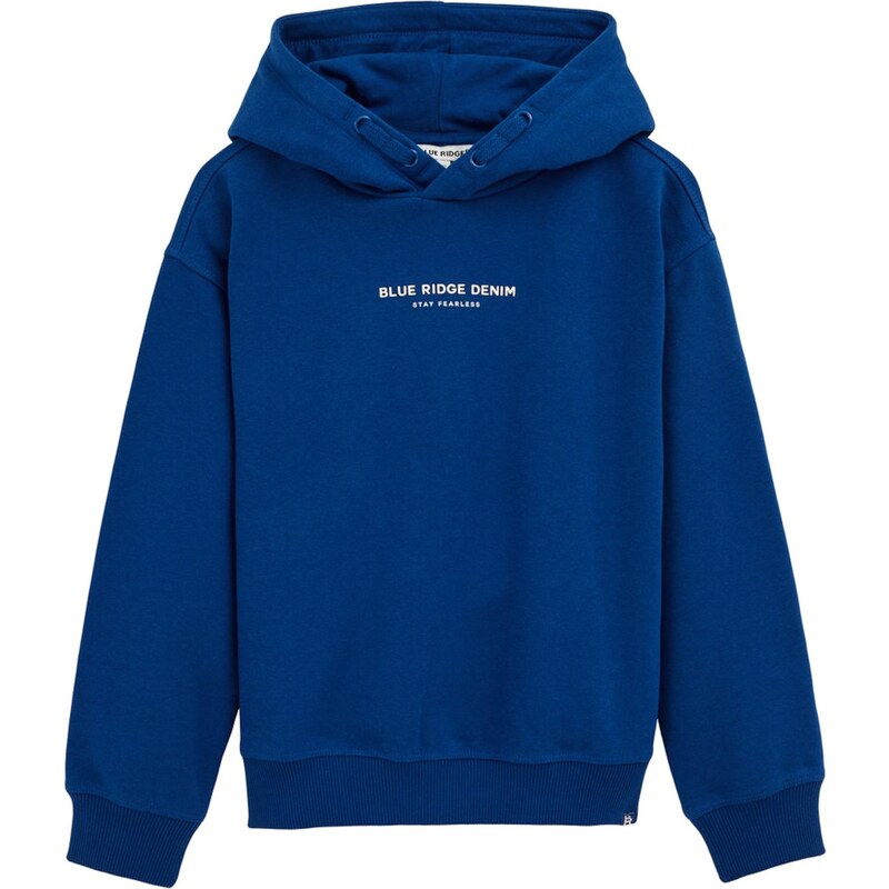 WE Fashion Mikina kobaltovomodrá / biela 65835443