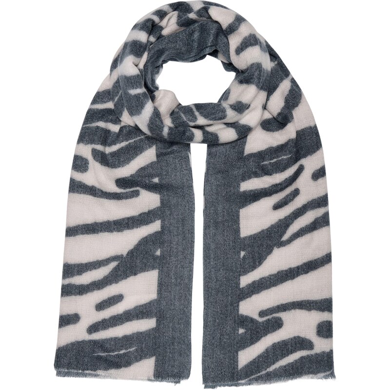 ONLY Šál ONLCATHINKA tmavomodrá / prírodná biela 65890966