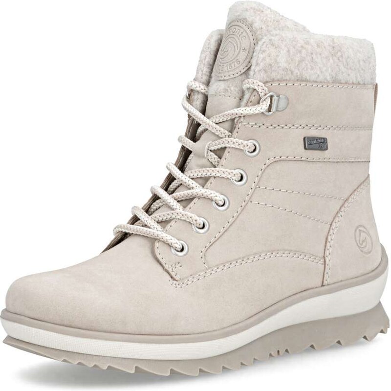 RIEKER Dámska členková obuv REMONTE R8477-62 béžová W5 65255548