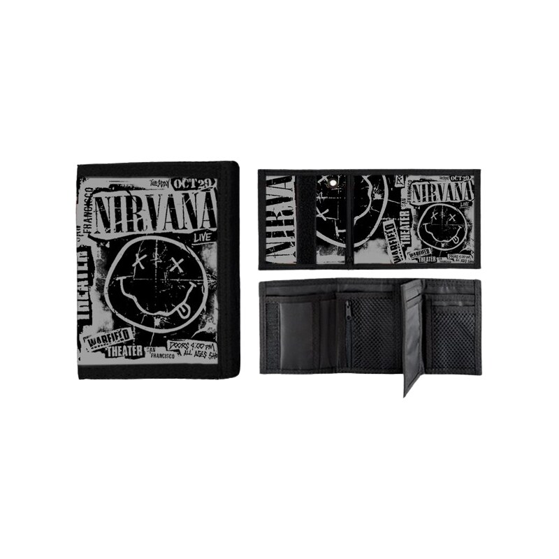 Nirvana Smile Grey (peňaženka) 65255626