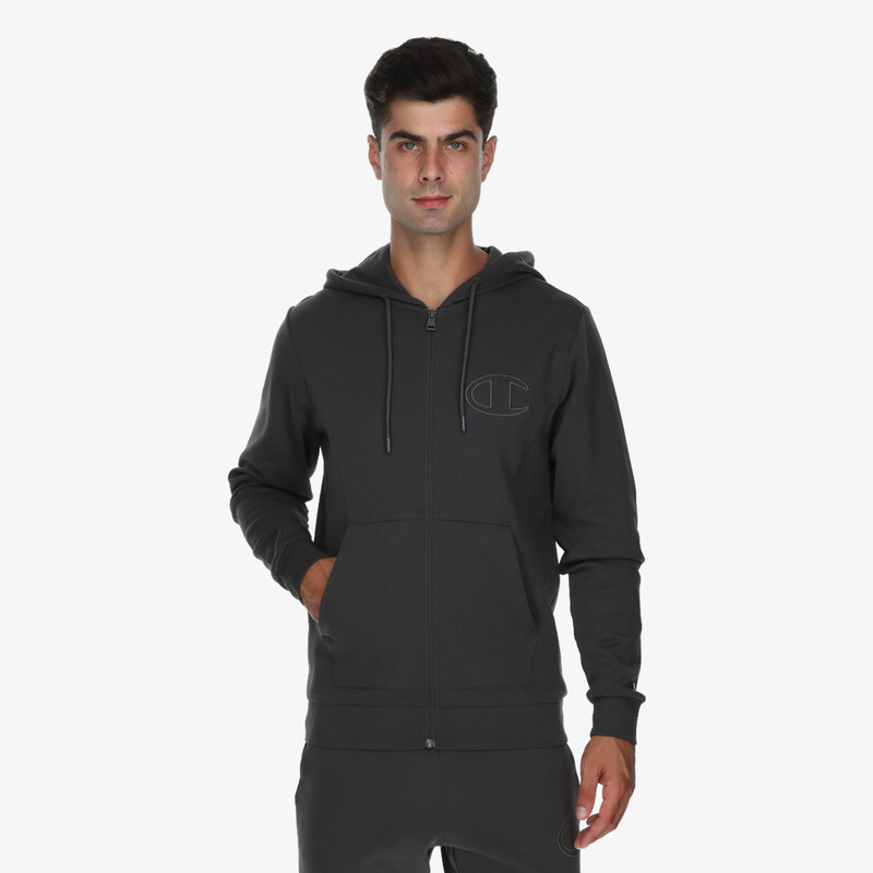 Champion Hooded Full Zip Sweatshirt S 65259685
