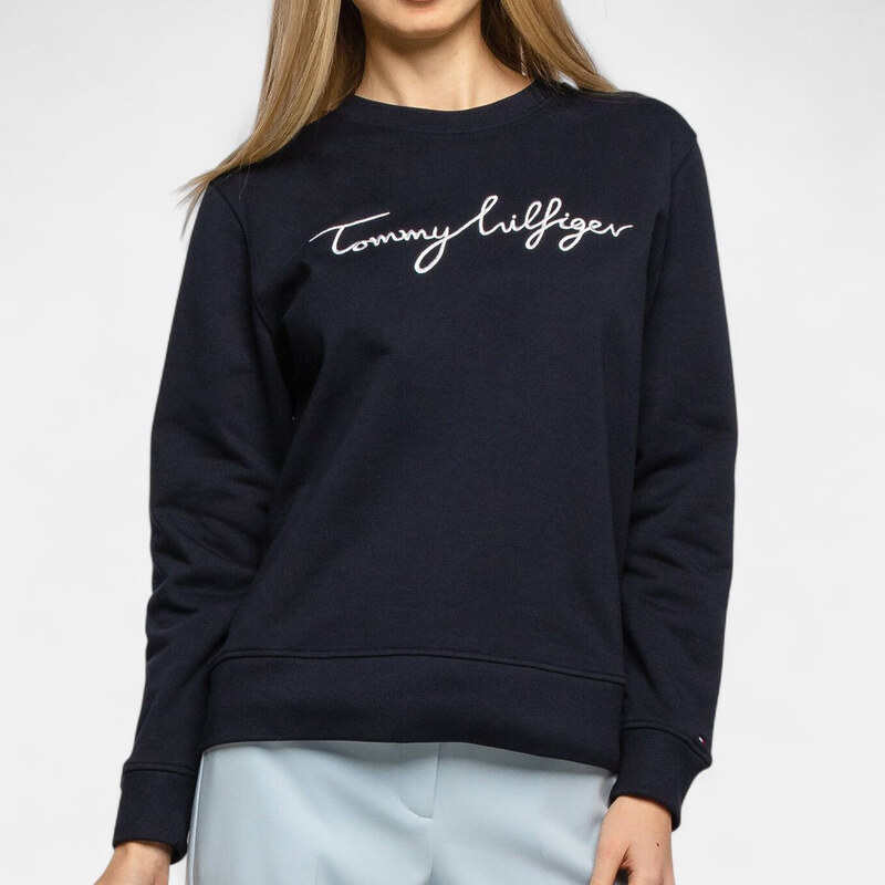 Dámská modrá mikina Tommy Hilfiger 56350 65258654