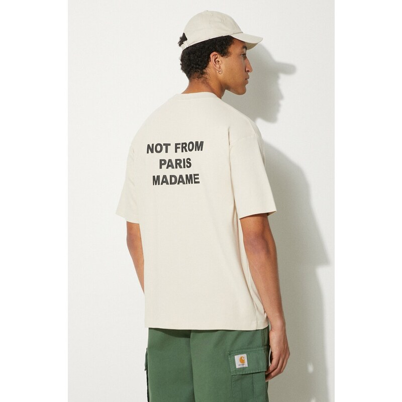 Bavlnené tričko Drôle de Monsieur Le T-Shirt Slogan 54091250