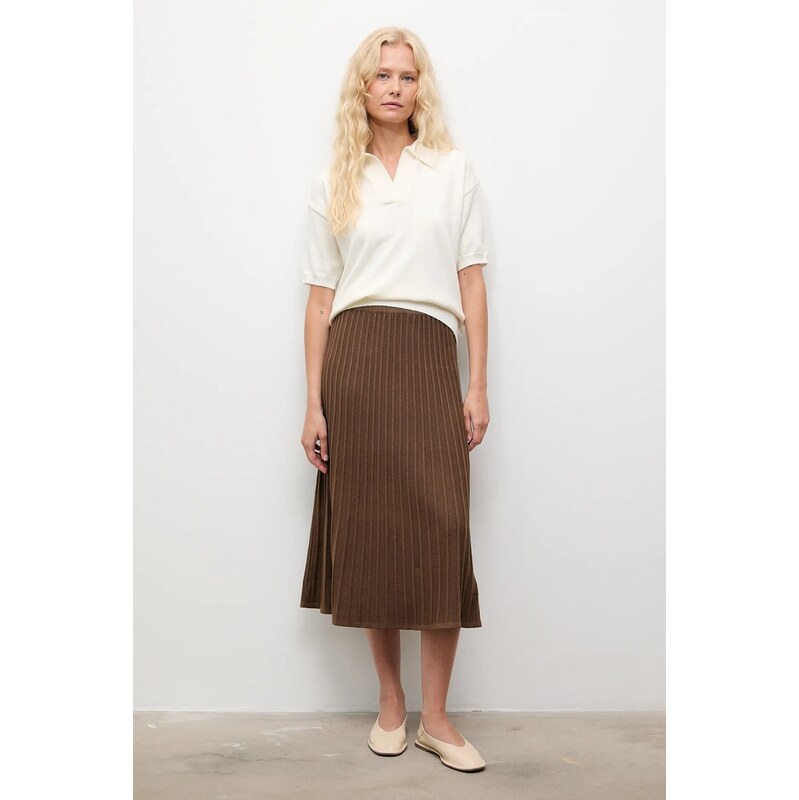 Kašmírová sukňa Answear.LAB 60320439