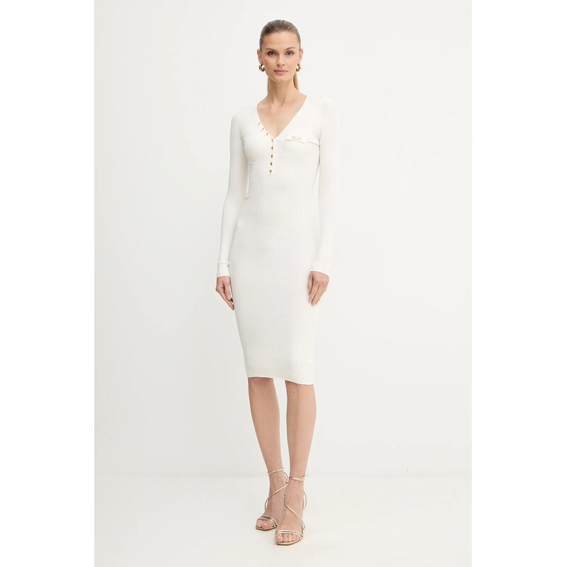 Šaty s prímesou hodvábu Elisabetta Franchi 65259803