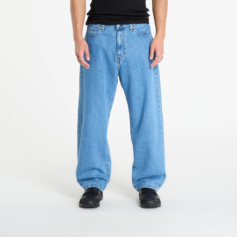 Džínsy Carhartt WIP Landon Pant Blue Heavy Stone Wash 31 65260420
