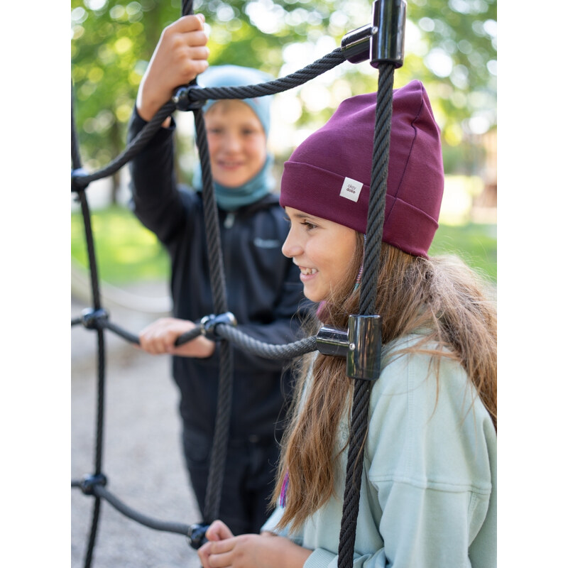 DOKE Detský set organic maroon pre deti do 11 rokov 63487700