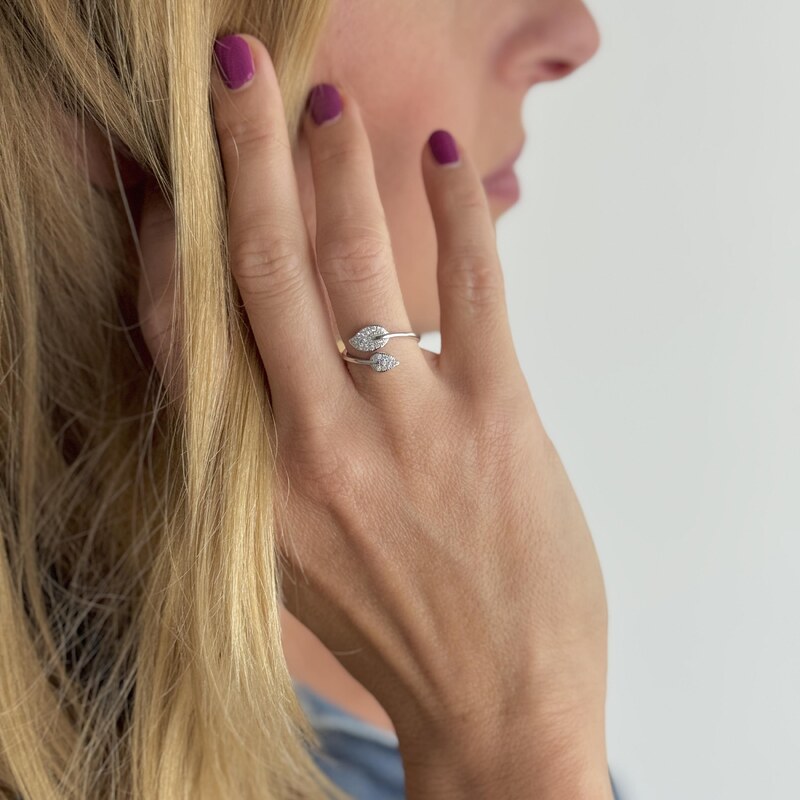 MAJYA Strieborný prsteň GLORY 10281/5 64581448