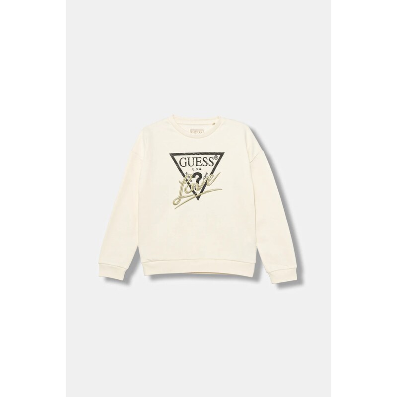 Detská bavlnená mikina Guess 65261187