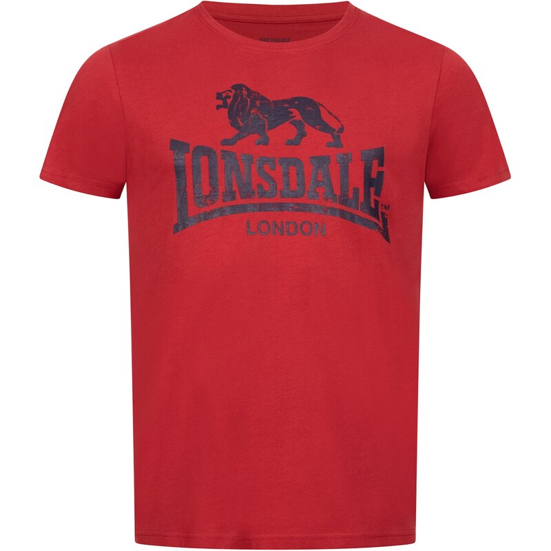 LONSDALE Tričko námornícka modrá / červená 64426790