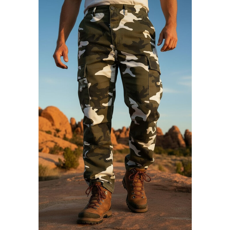 Sturm MilTec Pánske maskáčové nohavice 39369177
