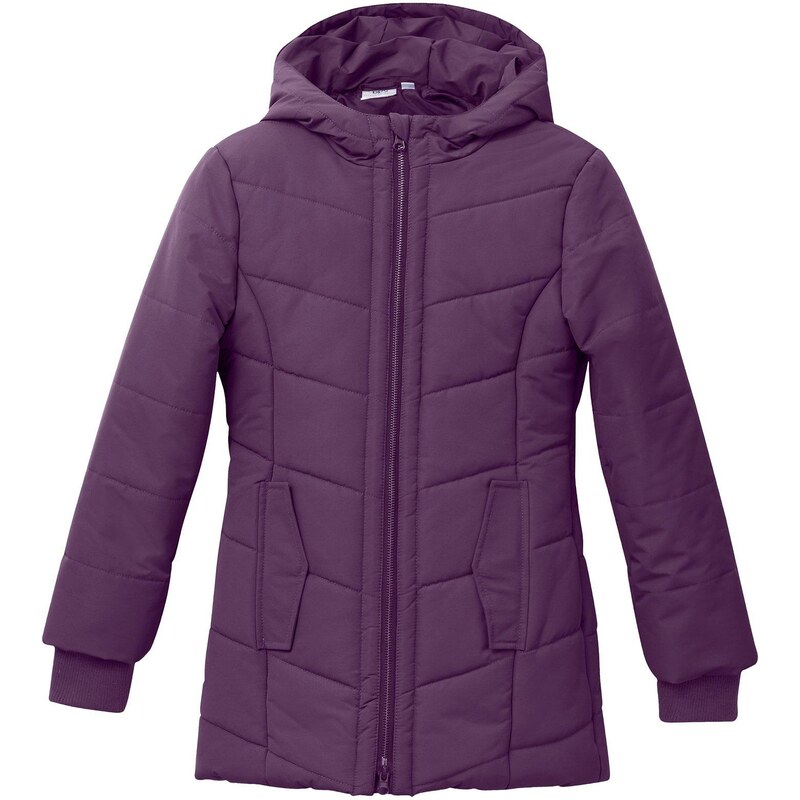 bonprix Parka bunda, zimná, s kapucňou, odpudzuje vodu, farba fialová 65262350