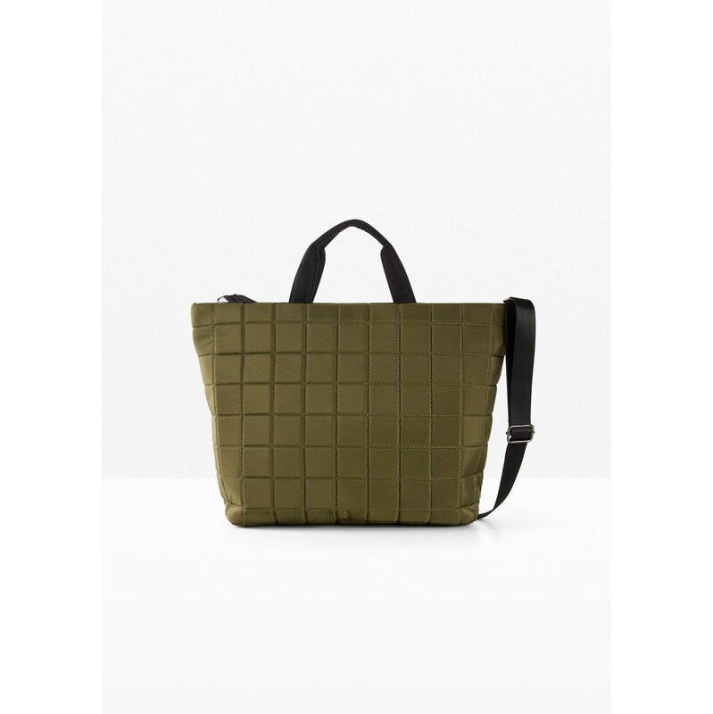 bonprix Taška Shopper, farba zelená 65262630