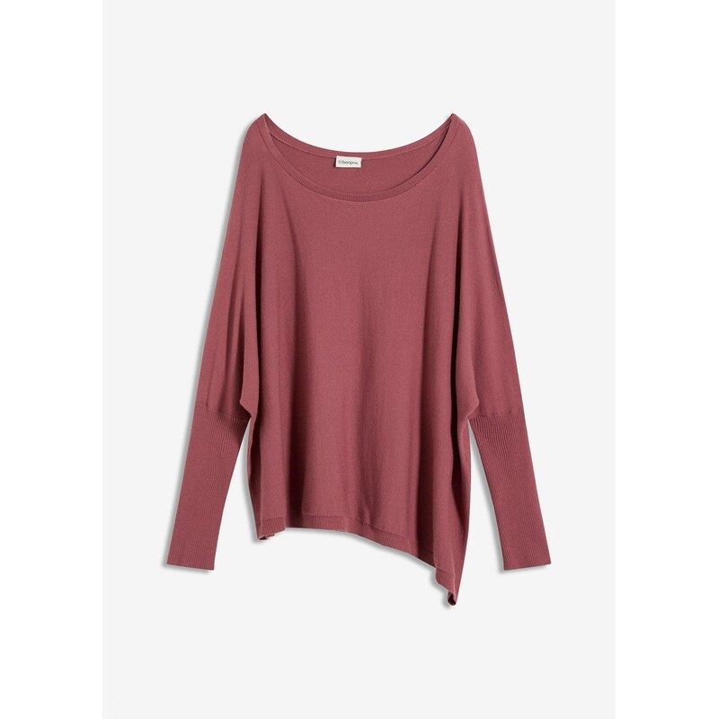 bonprix Jemne pletený pulóver z jemného viskózového mixu, farba 65262731