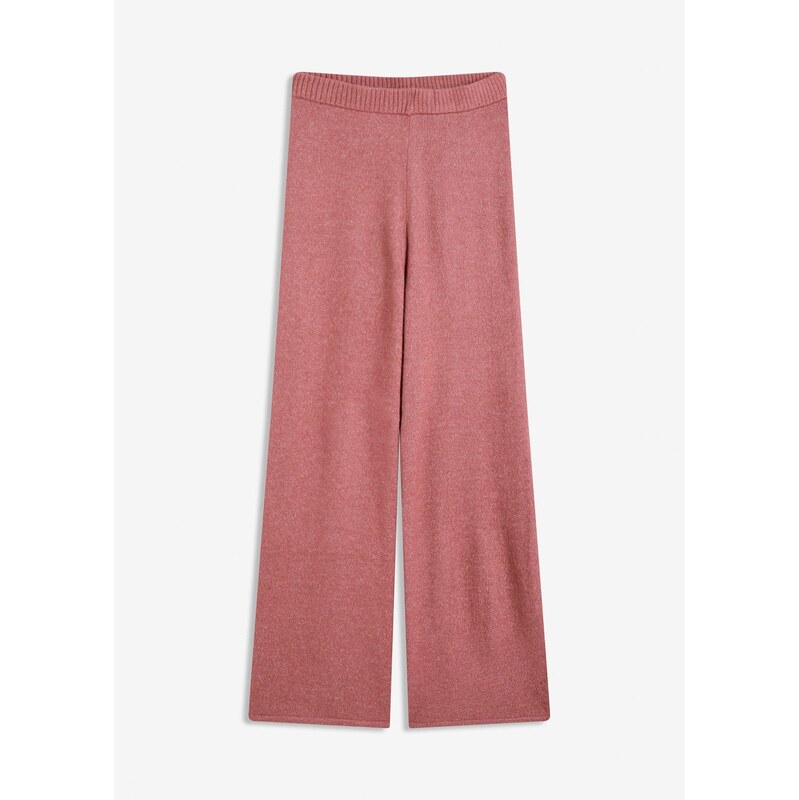 bonprix Pletené nohavice, farba fialová 65262751