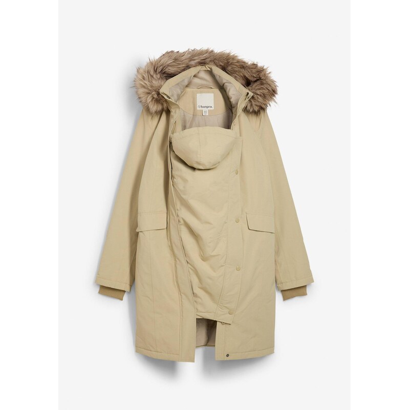bonprix Materský kabát 3v1, nepremokavý a odolný voči vode/s časťou na 65262754