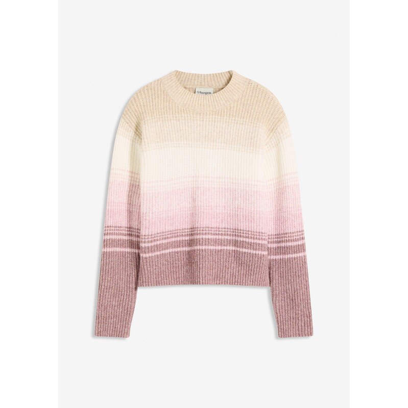 bonprix Pulóver, farba béžová 65262808