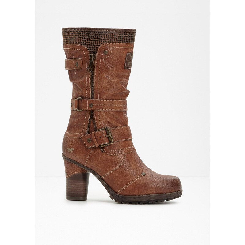 bonprix Čižmy Mustang, farba hnedá 65262967