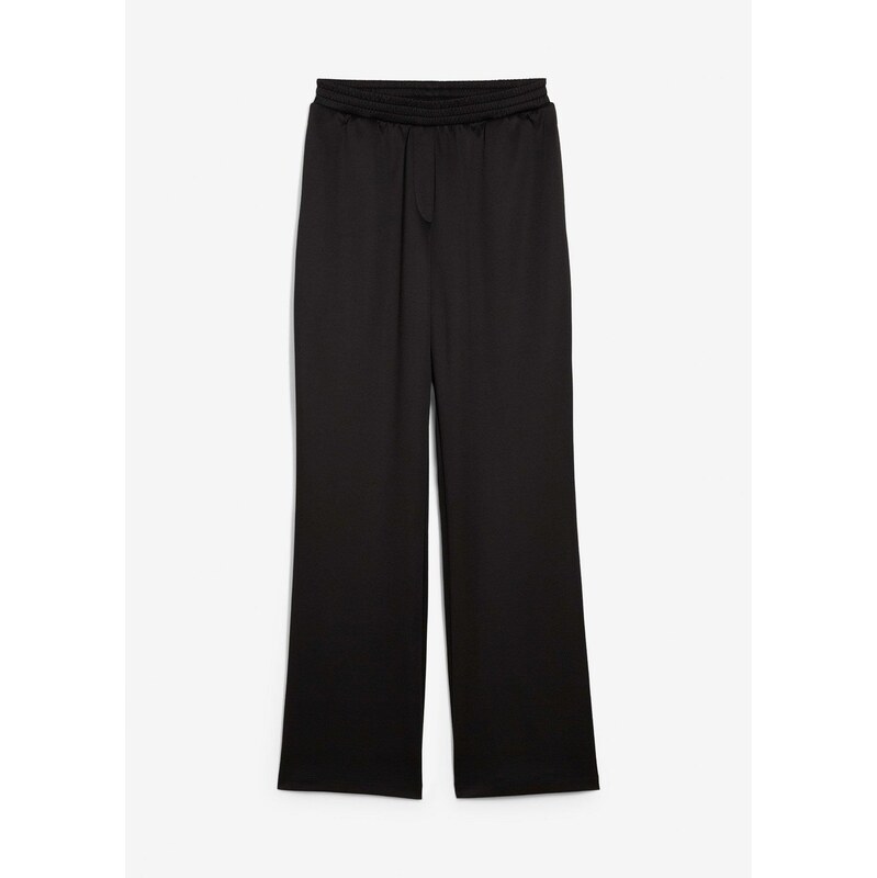 bonprix Tepláky z pevnej kvality Interlock, farba čierna 65262979