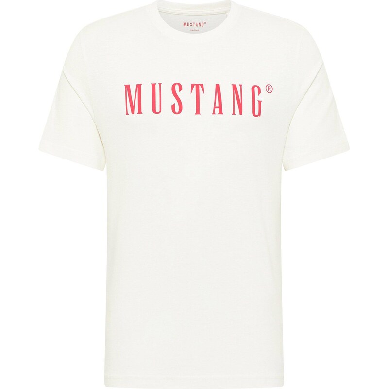 bonprix Tričko Mustang Austin z čistej bavlny, farba biela 65263040