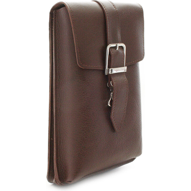 Arwel Hnedé pánske kožené púzdro na mobil 611-3401A-40 65279816