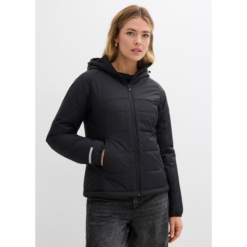 bonprix Prešívaná bunda, farba čierna 65262554