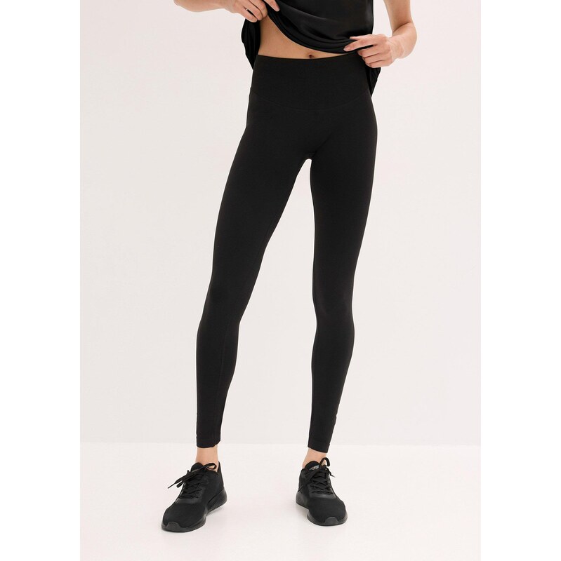 bonprix Športové legíny Seamless, farba čierna 65262928