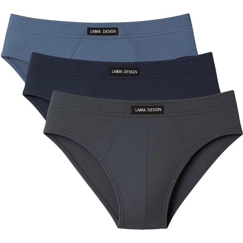 LAMA Pánske slipy 3 pack 1069CL plus 65264055