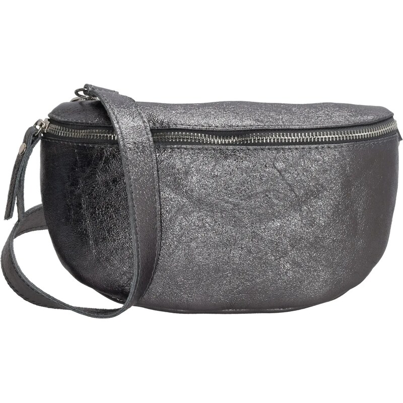 Charm London Strieborná kožená ľadvinka „Adeline“ 65263862