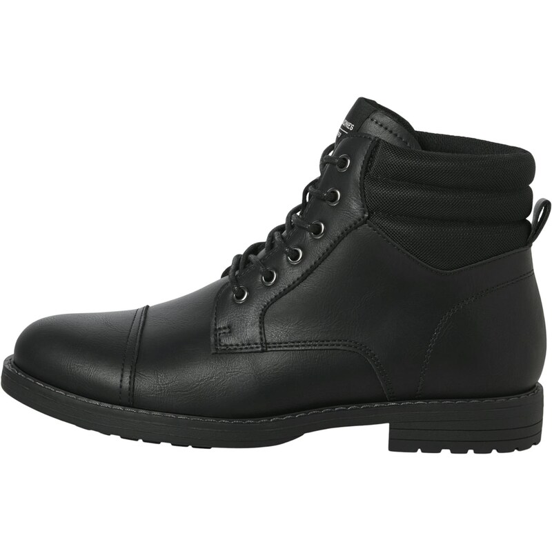JACK & JONES Šnurovacie čižmy JFWDEWSBURY antracitová 65608711