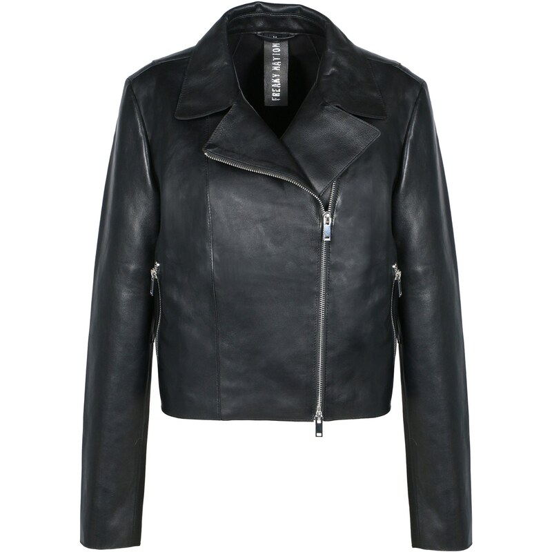 FREAKY NATION Prechodná bunda čierna 65608728