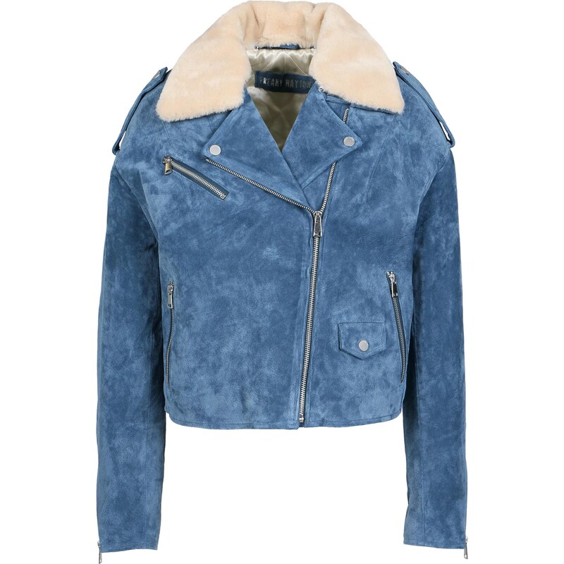 FREAKY NATION Prechodná bunda modrá 65608732