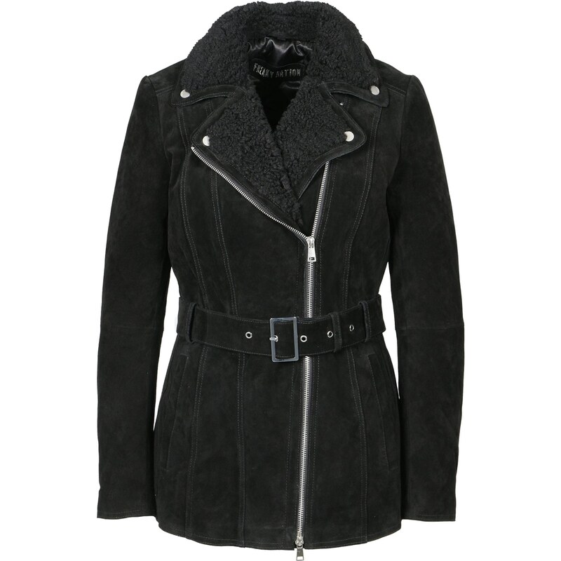 FREAKY NATION Prechodný kabát Shaina čierna 65773178