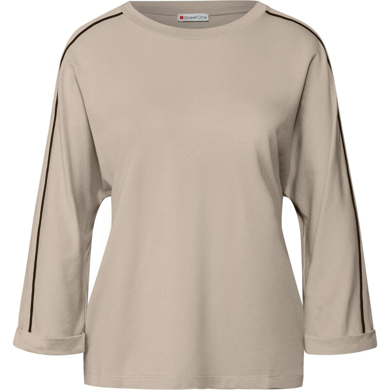 STREET ONE Tričko tmelová / čierna 65465559