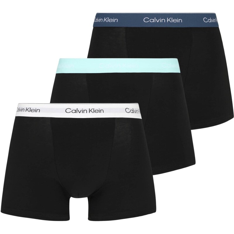 Calvin Klein Underwear Boxerky námornícka modrá / tyrkysová / čierna / 65267755