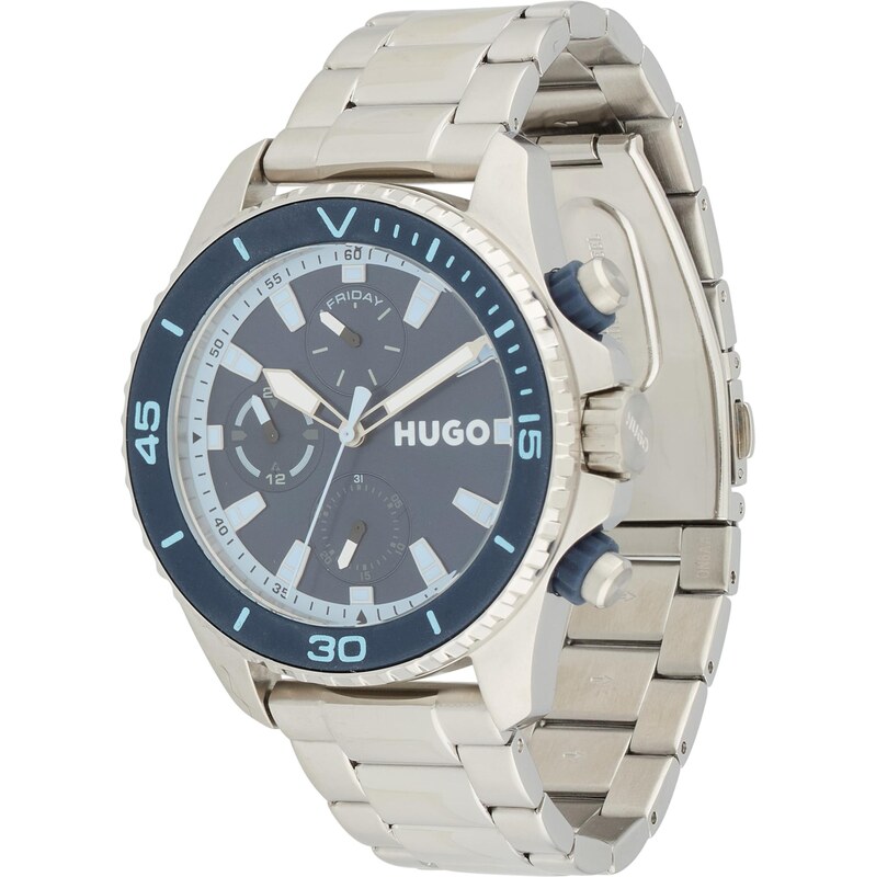 HUGO Analógové hodinky Dive námornícka modrá / svetlomodrá / 65268047