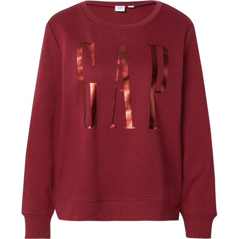 GAP Mikina bronzová / vínovo červená 65773584