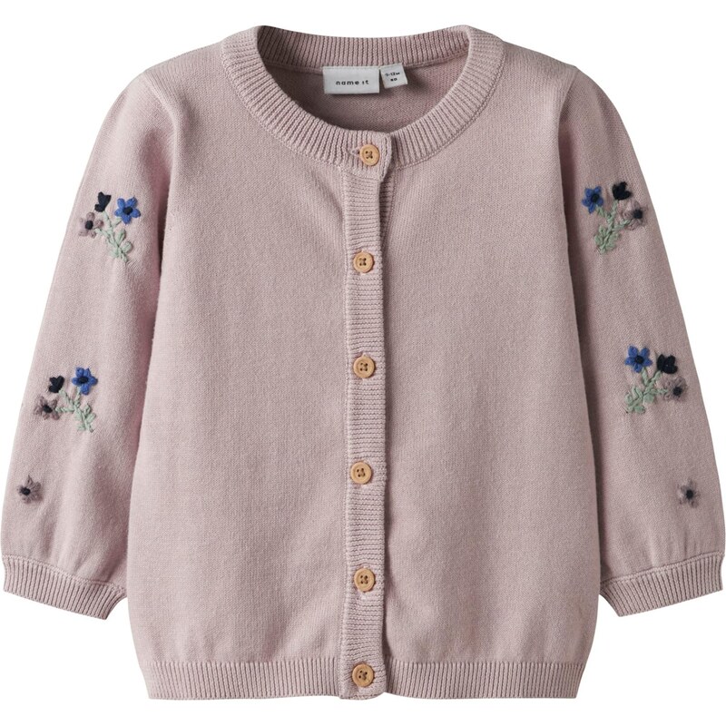 NAME IT Kardigán NBFNussy modrá / tmavomodrá / svetlozelená / 65485142