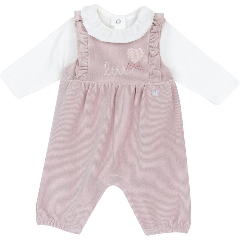 Chicco Set staroružová / biela 65484793