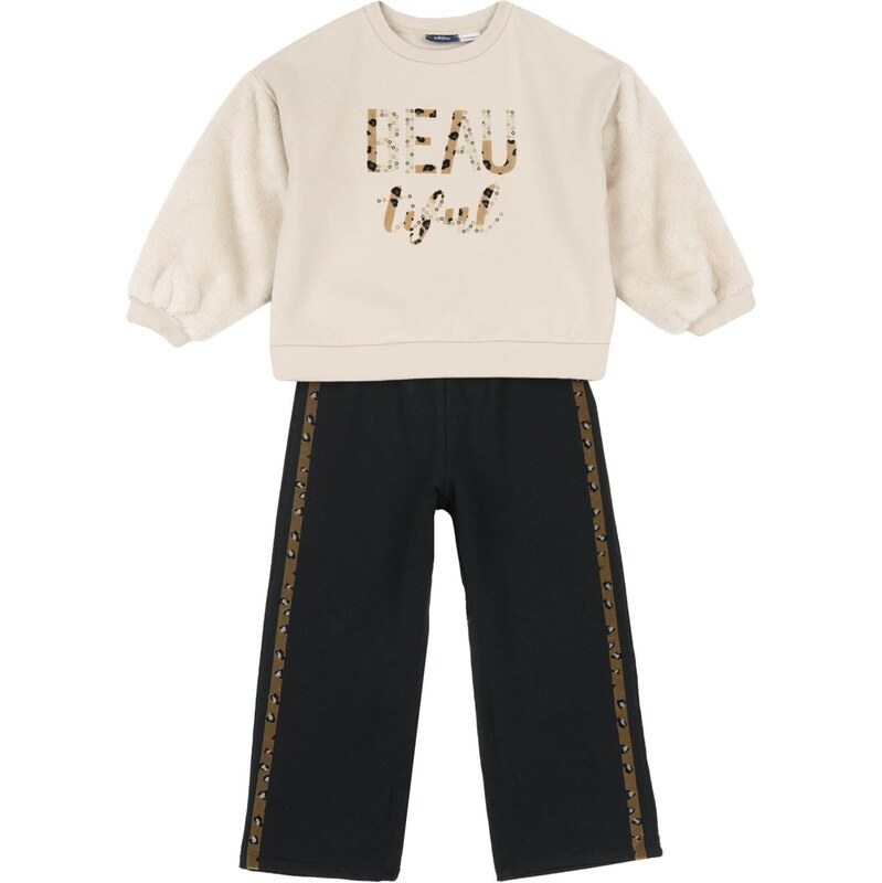 Chicco Set krémová / farba ťavej srsti / čierna 65484803