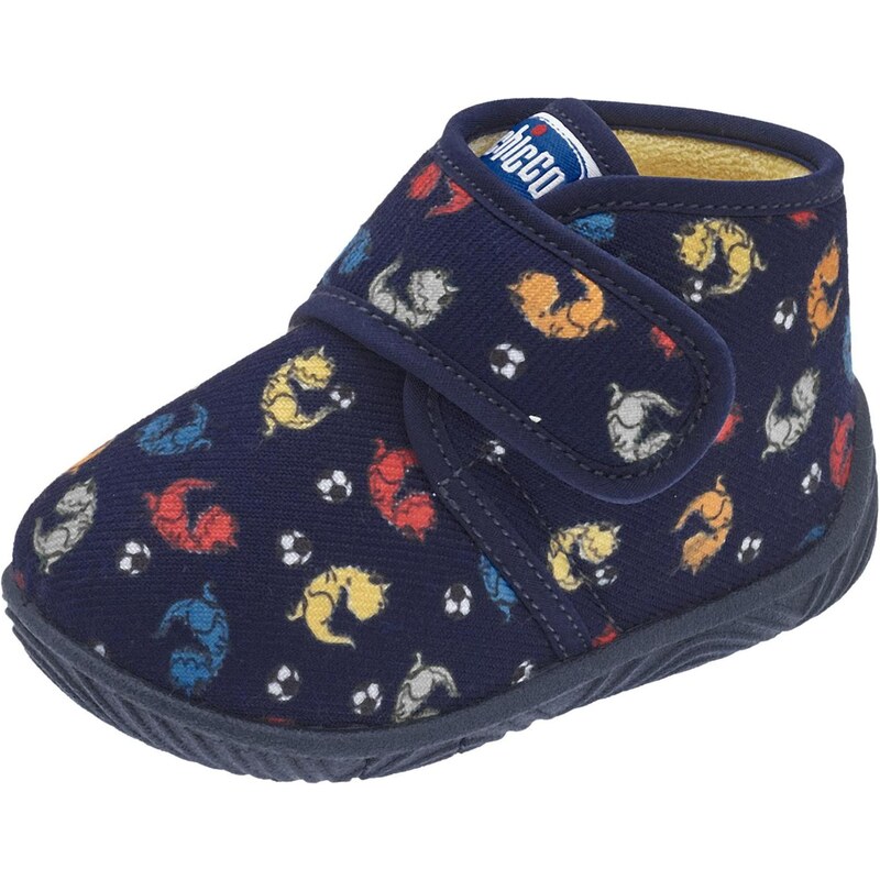 Chicco Papuče Tofu tmavomodrá / zmiešané farby 65659197