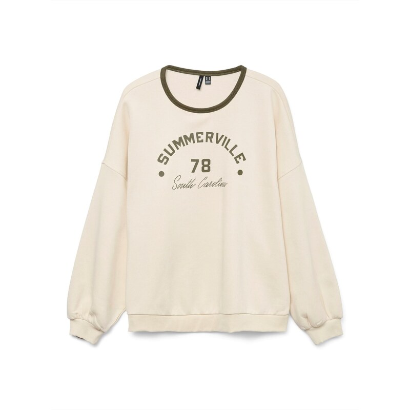 VERO MODA Mikina béžová / kaki 65662733