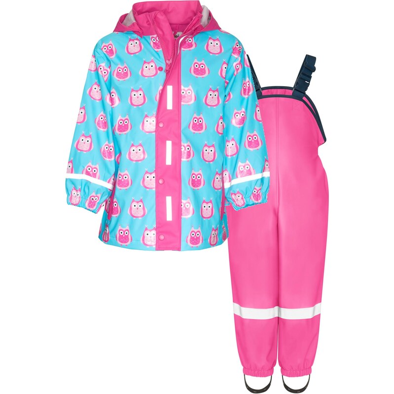 PLAYSHOES Funkčný komplet Eulen svetlomodrá / ružová / ružová / biela 65663035