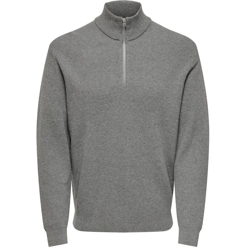 Only & Sons Mikina ONSPhil tmavosivá 65267715