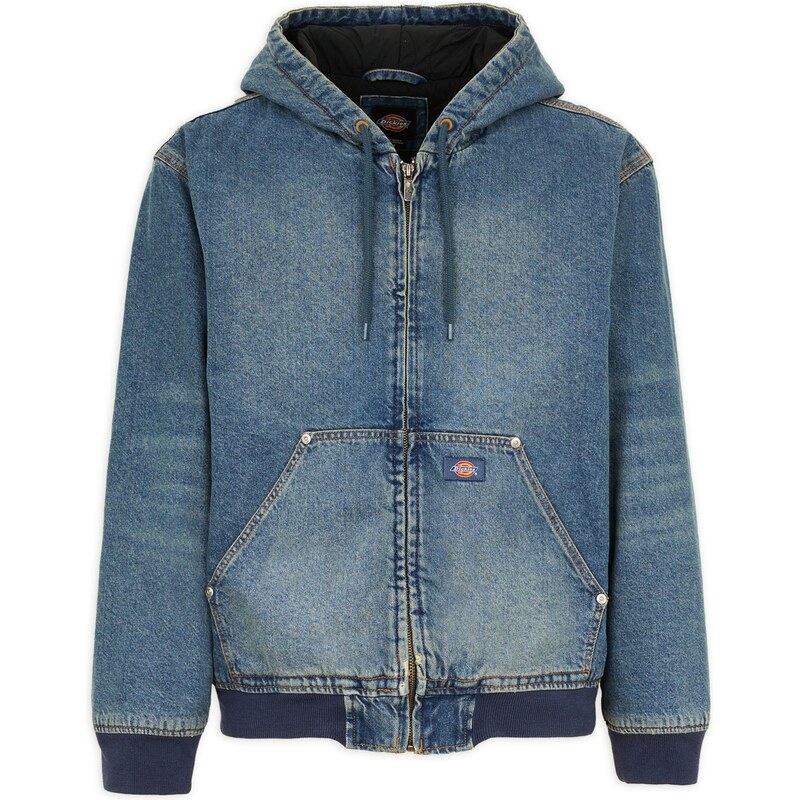 DICKIES Prechodná bunda Hilham modrá denim 65659821