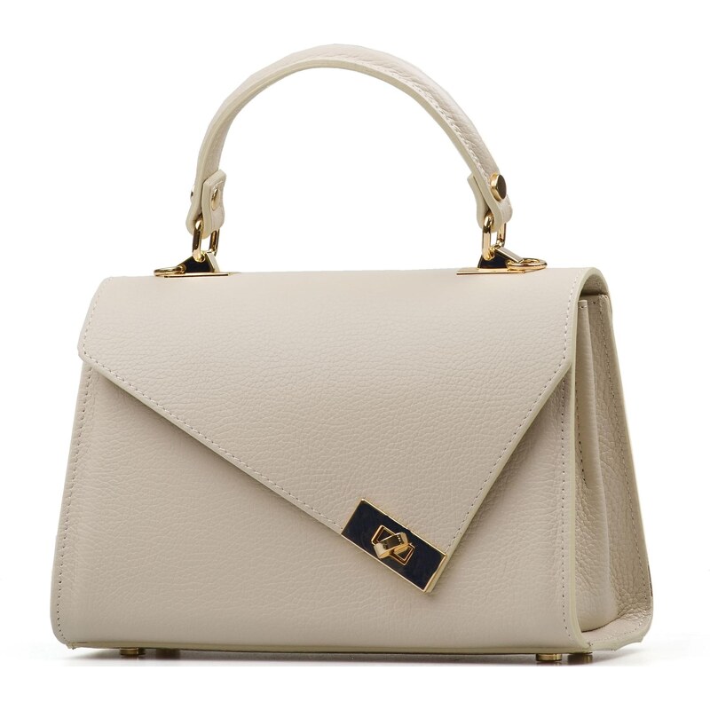 Blaire Kožená kabelka Milla béžová 65259842