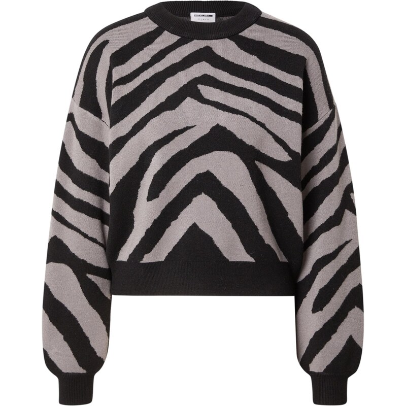 Noisy may Sveter NMCHARLOTT tmavosivá / čierna 65853250