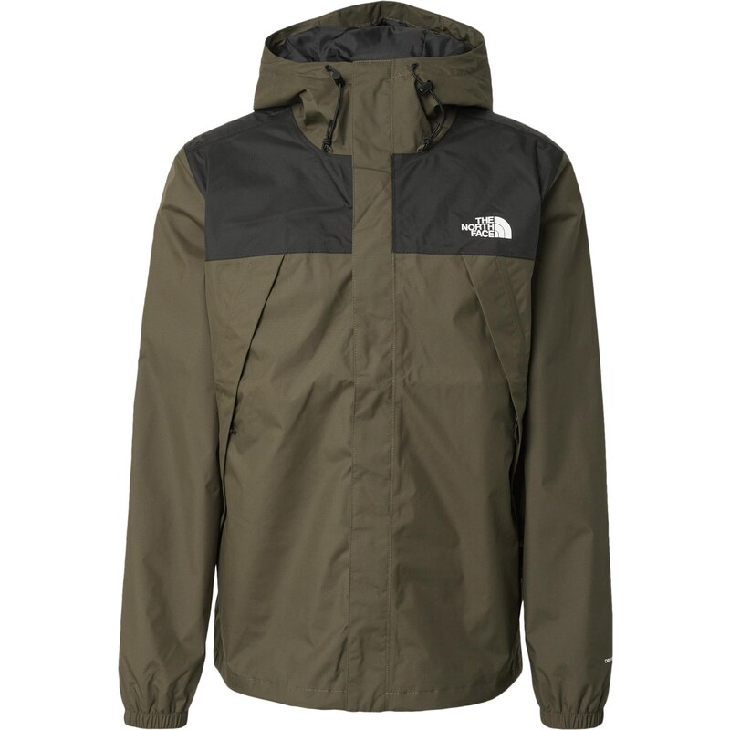 THE NORTH FACE Outdoorová bunda Antora jedľová / čierna / biela 65353480