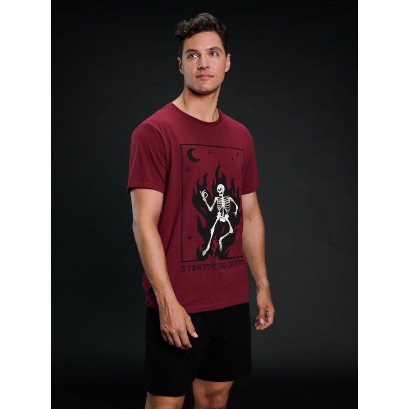 Sinsay - Dvojdielne pyžamo s motívom Halloweenu - viacfarebná 65752239