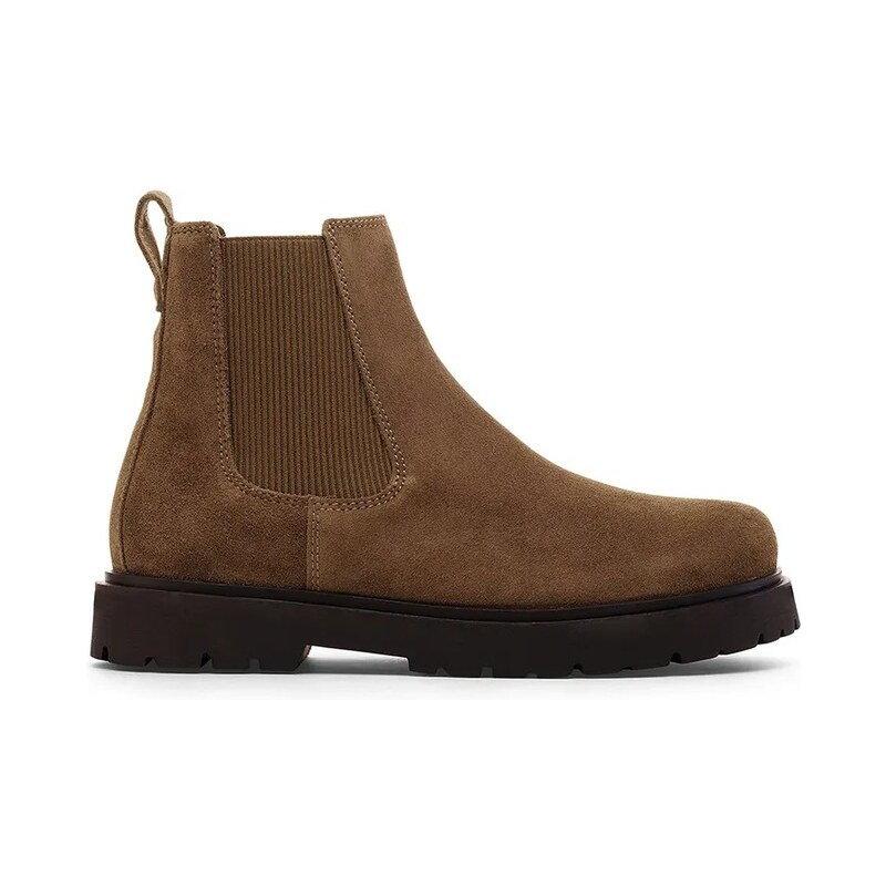 Semišové topánky chelsea Birkenstock Highwood Slip On Mid M 65275356